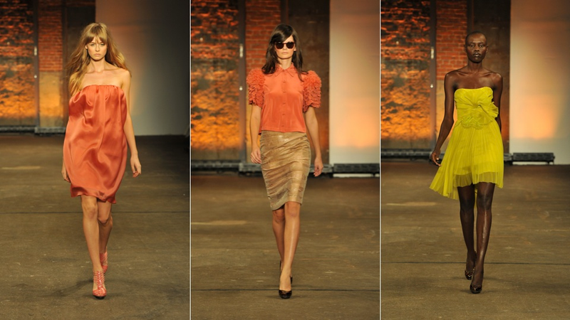 Illustration for article titled Christian Siriano Shows Dramatic Dresses & Gorgeous Gowns For Spring 2012